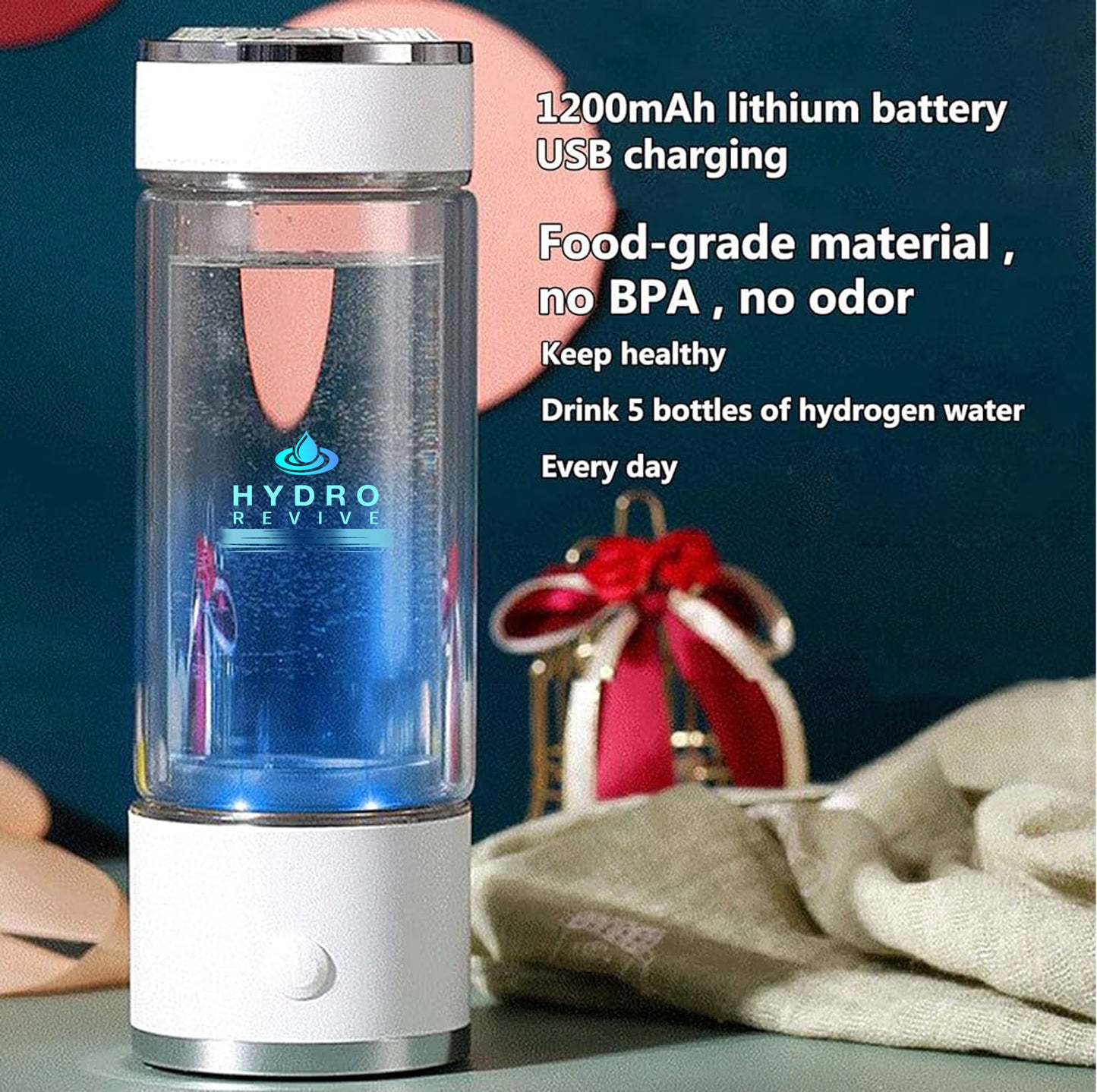 450ml Classic Hydrogen Water Bottle